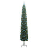 Kunstig juletre med 300 LED grønn 270 cm PVC og stål og plast