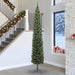 Kunstig juletre med 300 LED grønn 300 cm PVC og stål og plast vidaXL