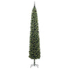 Kunstig juletre med 300 LED grønn 300 cm PVC og stål og plast