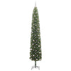 Kunstig juletre med 300 LED grønn 300 cm PVC og stål og plast