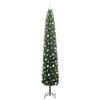 Kunstig juletre med 300 LED grønn 300 cm PVC og stål og plast