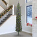 Kunstig juletre med 300 LED grønn 300 cm PVC og stål og plast vidaXL