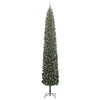 Kunstig juletre med 300 LED grønn 300 cm PVC og stål og plast