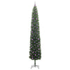 Kunstig juletre med 300 LED grønn 300 cm PVC og stål og plast