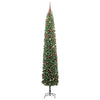 Kunstig juletre med 300 LED grønn 300 cm PVC og stål og plast