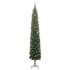 Kunstig juletre med 300 LED grønn 300 cm PVC og stål og plast