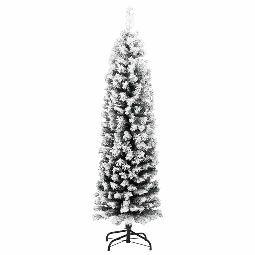 Kunstig juletre med 150 LED grønn 120 cm PVC og stål og plast