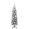 Kunstig juletre med 150 LED grønn 120 cm PVC og stål og plast
