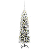 Kunstig juletre med 150 LED grønn 120 cm PVC og stål og plast