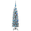 Kunstig juletre med 150 LED grønn 120 cm PVC og stål og plast
