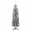 Kunstig juletre med 150 LED grønn 120 cm PVC og stål og plast