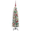 Kunstig juletre med 150 LED grønn 120 cm PVC og stål og plast