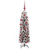 Kunstig juletre med 150 LED grønn 150 cm PVC og stål og plast