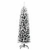 Kunstig juletre med 150 LED grønn 150 cm PVC og stål og plast