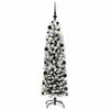Kunstig juletre med 150 LED grønn 150 cm PVC og stål og plast