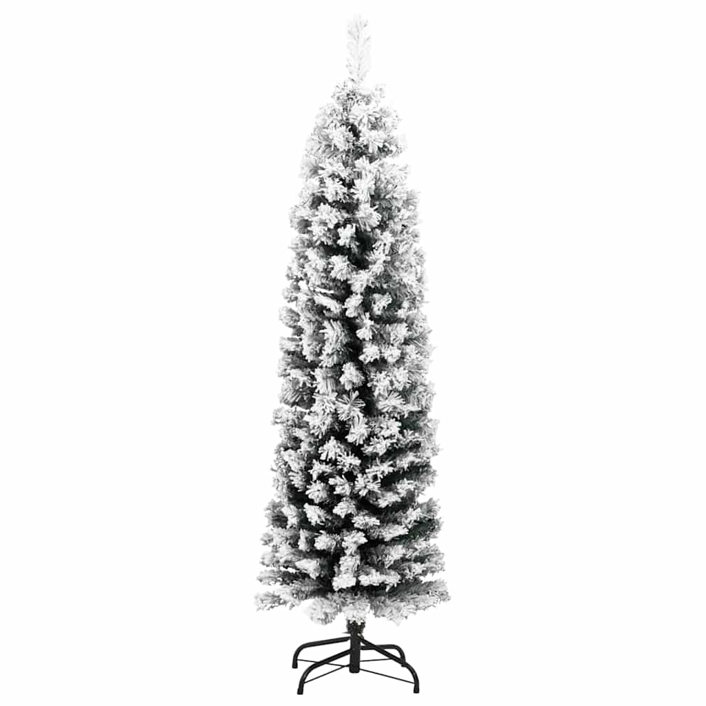 Kunstig juletre med 150 LED grønn 150 cm PVC og stål og plast