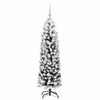 Kunstig juletre med 150 LED grønn 150 cm PVC og stål og plast