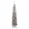 Kunstig juletre med 300 LED grønn 180 cm PVC og stål og plast