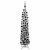 Kunstig juletre med 300 LED grønn 180 cm PVC og stål og plast
