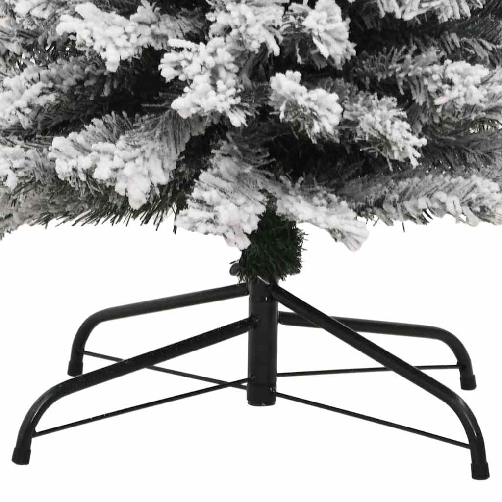 Kunstig juletre med 300 LED grønn 180 cm PVC og stål og plast