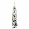 Kunstig juletre med 300 LED grønn 180 cm PVC og stål og plast