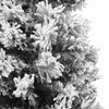 Kunstig juletre med 300 LED grønn 210 cm PVC og stål og plast