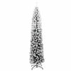 Kunstig juletre med 300 LED grønn 210 cm PVC og stål og plast