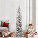 Kunstig juletre med 300 LED grønn 210 cm PVC og stål og plast