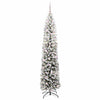 Kunstig juletre med 300 LED grønn 210 cm PVC og stål og plast