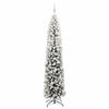 Kunstig juletre med 300 LED grønn 210 cm PVC og stål og plast