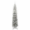 Kunstig juletre med 300 LED grønn 210 cm PVC og stål og plast