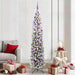 Kunstig juletre med 300 LED grønn 210 cm PVC og stål og plast
