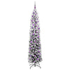 Kunstig juletre med 300 LED grønn 210 cm PVC og stål og plast