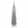 Kunstig juletre med 300 LED grønn 210 cm PVC og stål og plast