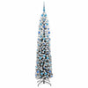 Kunstig juletre med 300 LED grønn 210 cm PVC og stål og plast