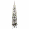 Kunstig juletre med 300 LED grønn 240 cm PVC og stål og plast