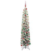 Kunstig juletre med 300 LED grønn 240 cm PVC og stål og plast