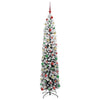 Kunstig juletre med 300 LED grønn 240 cm PVC og stål og plast