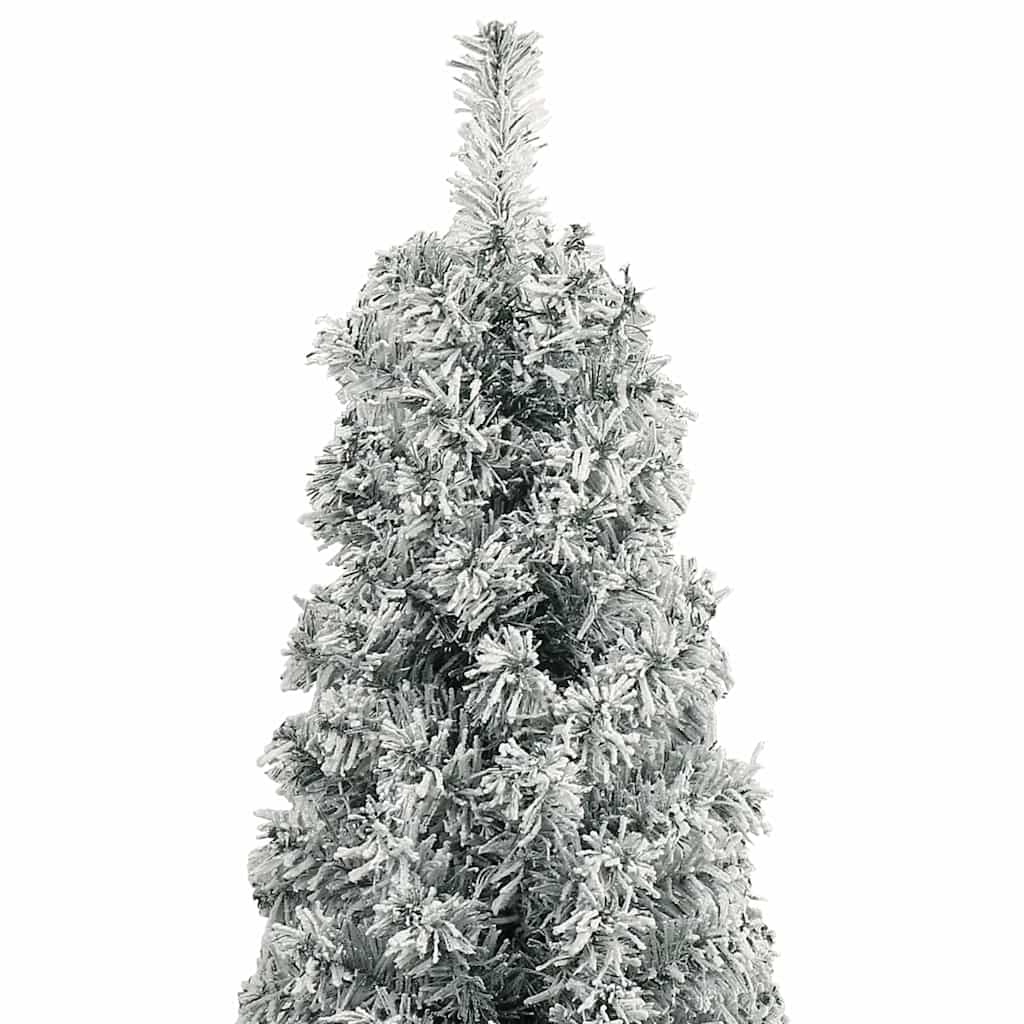 Kunstig juletre med 300 LED grønn 270 cm PVC og stål og plast