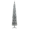 Kunstig juletre med 300 LED grønn 270 cm PVC og stål og plast