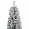 Kunstig juletre med 300 LED grønn 270 cm PVC og stål og plast