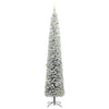 Kunstig juletre med 300 LED grønn 270 cm PVC og stål og plast