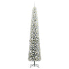 Kunstig juletre med 300 LED grønn 270 cm PVC og stål og plast