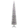 Kunstig juletre med 300 LED grønn 270 cm PVC og stål og plast