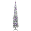 Kunstig juletre med 300 LED grønn 270 cm PVC og stål og plast