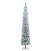 Kunstig juletre med 300 LED grønn 270 cm PVC og stål og plast