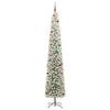 Kunstig juletre med 300 LED grønn 270 cm PVC og stål og plast
