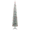 Kunstig juletre med 300 LED grønn 270 cm PVC og stål og plast
