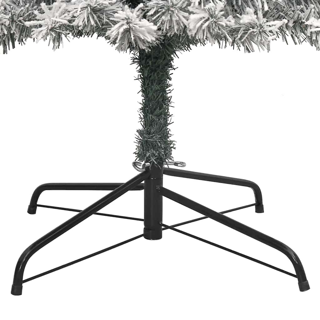 Kunstig juletre med 300 LED grønn 300 cm PVC og stål og plast