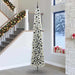 Kunstig juletre med 300 LED grønn 300 cm PVC og stål og plast